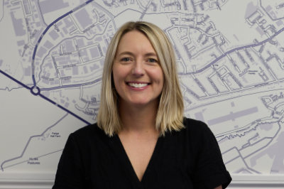 A photograph of Becky Scrivins